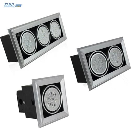 1pcs Super Bright Recessed square LED Dimmable Downlights COB 6W10W14W LED Spot light LED decoration Ceiling Lamp AC85-265v