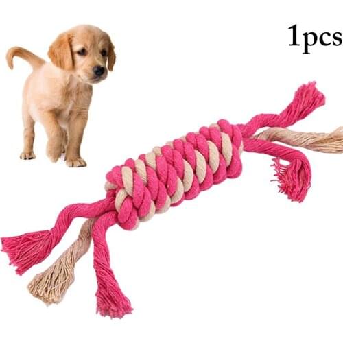 1pc Bite Resistant Dog Toy Pet Rope Toy Nylon Dog Chew Rope Kitten Puppy Rope For Teething Pet Supplies Pet Accessories