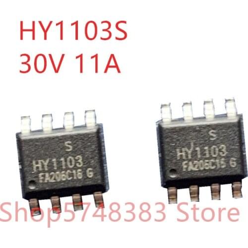 10PCS/LOT 100% new original HY1103S HY1103 30V 11A HY1106S HY1106 60V 11A SOP-8 MOS tube