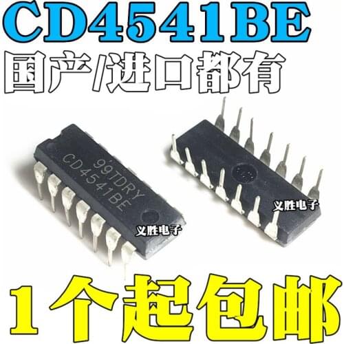 10 pçs/lote D4541 CD4541BE DIP14