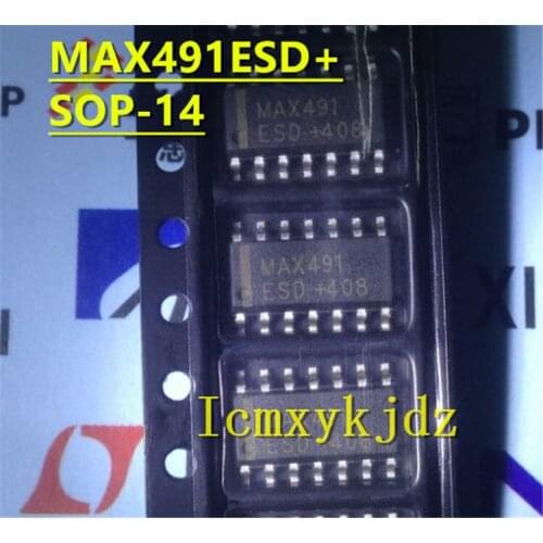 10Pcs/Lot , MAX491ESD MAX491CSD MAX491ESD+T SOP-16 ,New Oiginal Product New original free shipping fast delivery