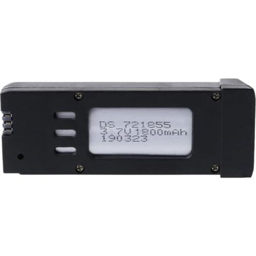 3.7V 1800mA Lithium Battery Compatible with E58 L800 JY019 S168 Drone X Pro Remote Control Drone Antenna Spare Parts