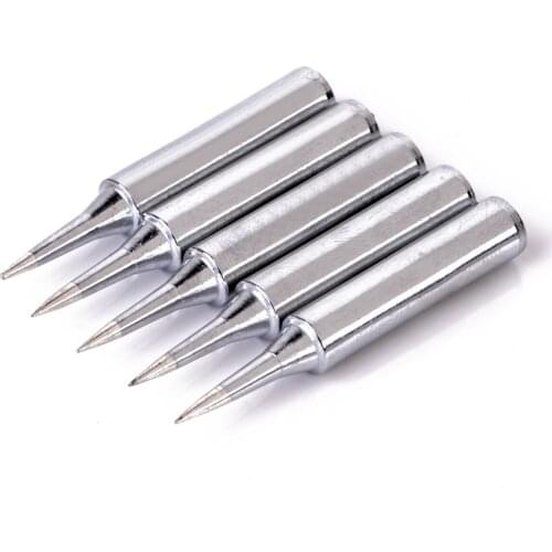5pcs Lead Free Soldering Iron Tips Replacement 900m-T-I Solder Iron Tips Head Soldering Tools For Soldering Repair Station