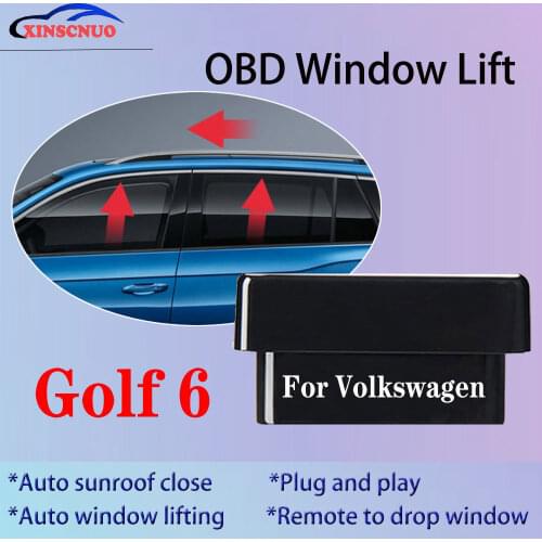 Auto Window Closer For Volkswagen VW Golf 6 / Golf 7 2011-2014 Vehicle Glass OBD Automatic Sunroof Open plug and play
