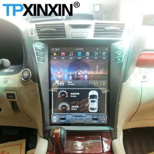 128G Tesla Screen Android Car Radio 2 Din Stereo Receiver For Lexus LS460 2006 2007 2008 2009 2010 2011 2012 GPS Audio Head Unit