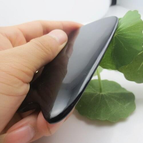 Free shipping! thicken 10pieces/lot Wholesale thicken square buffalo horn massage guasha board beauty face Scrapping plate