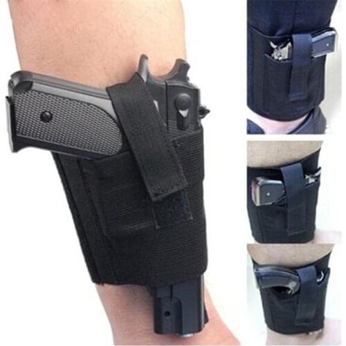 Gun Case Concealed Ankle Tactical Gun Holster Fit for Glock Revolver USP M92 1911 Desert Eagle Magnet Hunting Accessories