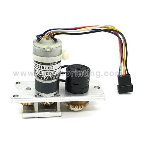 Komori JP22-12V-23.88 Ink Control Motor Ink Drive Motor Whole set Komori Ink Zone Motor With Gear