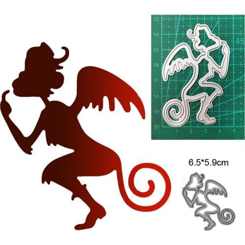 Halloween leprechaun 2021 new metal cutting mold photo frame DIY scrapbook decoration embossing handmade template