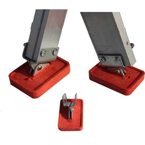 2pc Ladder Accessories Adjustable Non-slip step ladder leg foot grip Cushion telescopic ladder Leveling feet pad floor protector