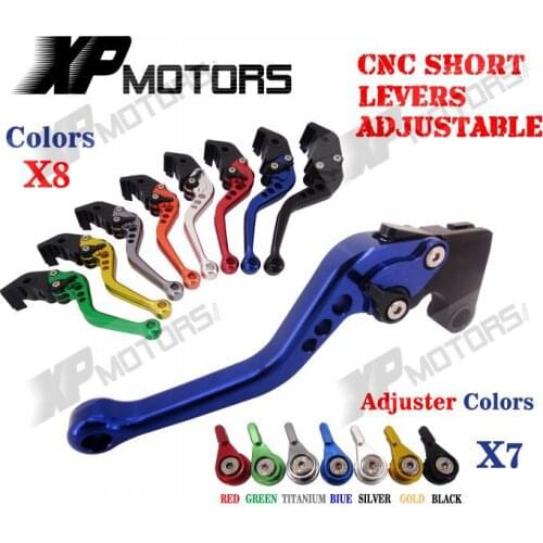 CNC Short Adjusterable Brake Clutch Lever For Suzuki GSF650 Bandit 2005 2006 GSF 650 05 06 New