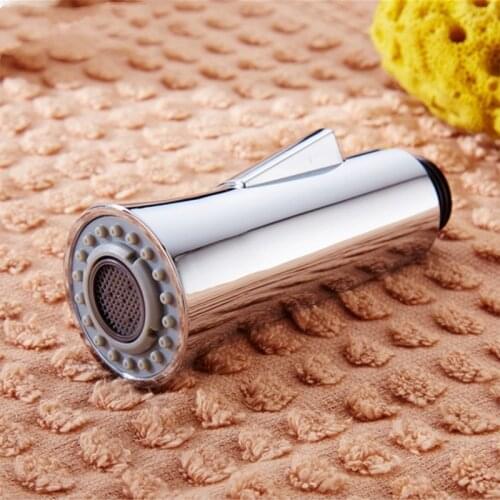 Kitchen Tap Pull Out Part Kitchen Faucet Spouts Kitchen Faucet Nozzle Shower Head Attachment On The Tap Nickel Brushed/Chrome