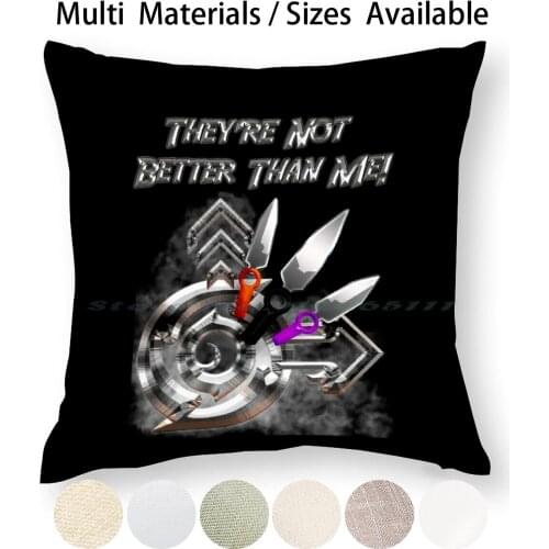 Valorant Game Pillow Case Throw Pillow Cover Cotton Linen Flax Raze Killjoy Sova Omen Riot Games Valorant Game Cypher Brimstone