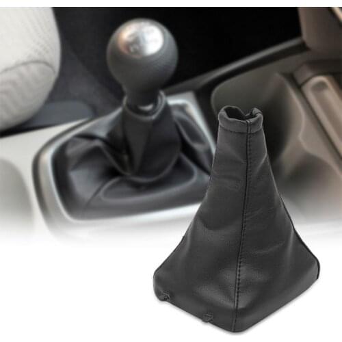 Car Gear Shift Knob Shifter Gaiter Boot Cover For Vauxhall Opel Astra G Mk4 Coupe 1998-2003 2000-2005 Black Interior Accessories