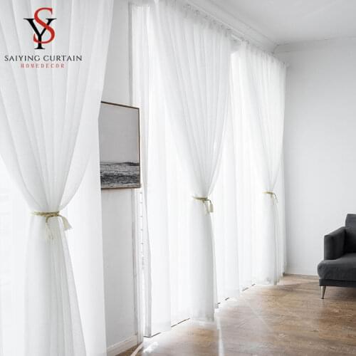 Saiying Cotton Curtains For Windows