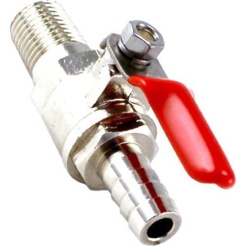 1/4 Inch Ball Valve with Check Valve homebrew