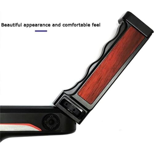 For Zhiyun Weebill Stabilizer Aluminum Alloy + Safflower Pear Wood Carrying Handle Handgrip Stabilizer Gimbal Accessories