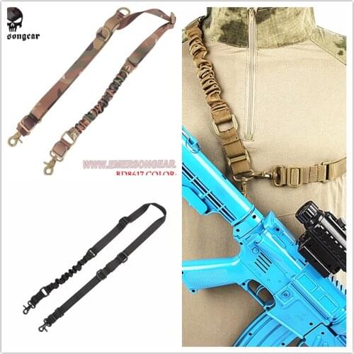 Tactical Military Single Point 2 Point Shoulder Sling Hunting Rifle Gun Carry Belt Airsoftsports Paintball Accessories
