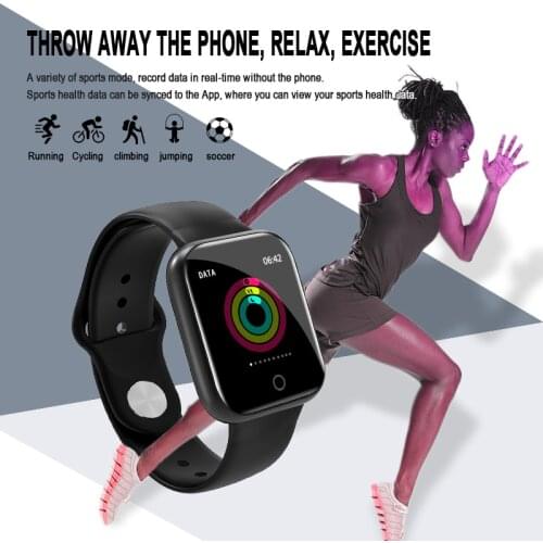 ONEMIX Men Women Outdoor Smart Sports Watch IP67 Waterproof Fitness Bracelet Bluetooth Monitored Tracker Wristband Pedometer
