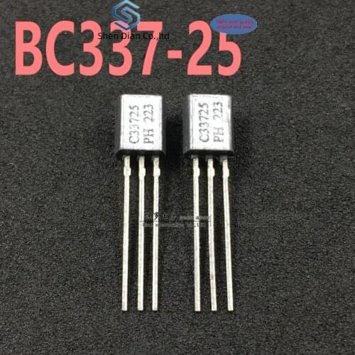 25 C33725 triode BC337-TO-92 power transistor20pcs 100% new and orginal