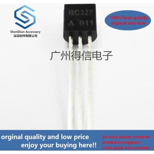 50pcs 100% orginal new BC327-25 BC327A BC327 PNP general purpose transistor TO-92 real photo