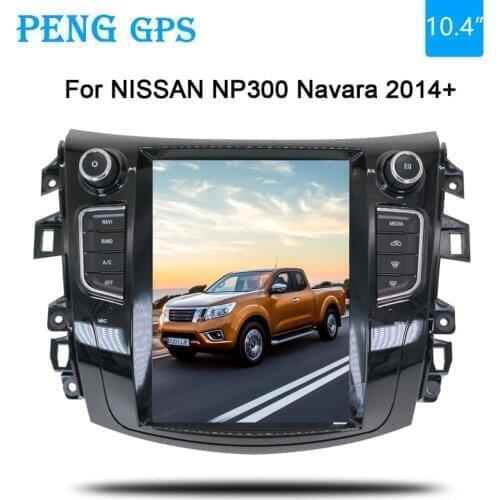 Tesla style Android 8.1 Car No DVD Player GPS Navigation For NISSAN NP300 Navara 2014 + Auto navi stereo headunit multimedia