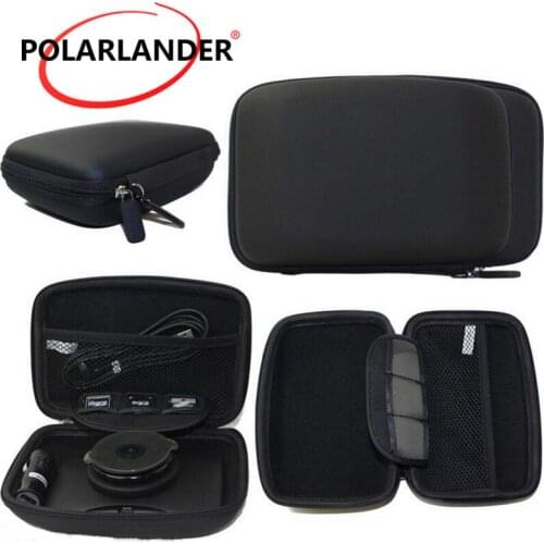 6 Inch GPS Carry Cover Case GPS Navigator Shield Case Bag Black for Large-size Cellphone Protection Package
