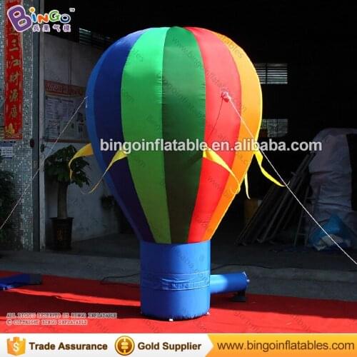 Customized 2.5 Meters High Inflatable Advertising Ground Balloon For Decoration / Rainbow Air Balloons Model - BG-A1335