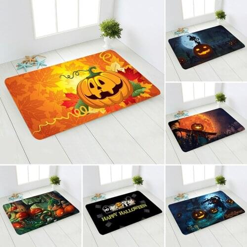 Halloween 3D Printed Carpet Mat Door Mat Bathroom Mat Living Room Bedroom Door Mat kitchen rug welcome mat