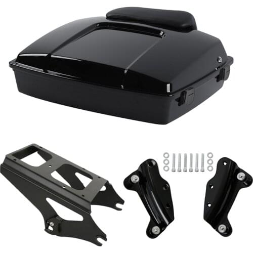 Motorcycle Razor Trunk Mounting Rack Docking Kit For Harley Tour Pak Road King Electra Glide Street Glide 2009-2013