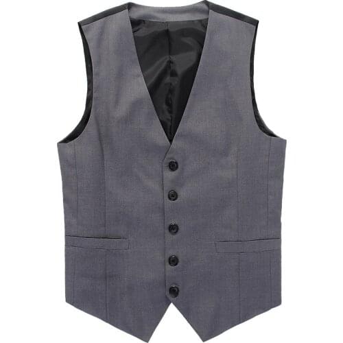 Male Vest 2020 New High Quality Fashion Style Mens Waistcoat Causal Sleeveless vest Man Slim Fit Classic Vest M-3XL