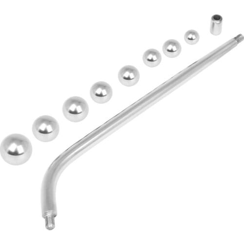 W12 Saxophone Repair Tool Set Sheet Metal Round Ball+Sheet Metal Barrel Ball+Long Rod for Alto/Tenor Saxophone Wind Instrument