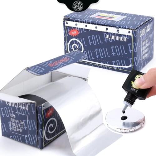 New 5m Eyelash glue holder Tin foil Pallet glue Sticker Glue pads Under Stand Eyelash Extension Tool