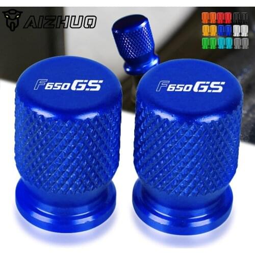 Motorcycle FOR BMW F650GS 2000-2012 2011 2012 F650 GS Dakar CNC Vehicle Wheel Tire Valve Stem Caps Cover Universal Accessories
