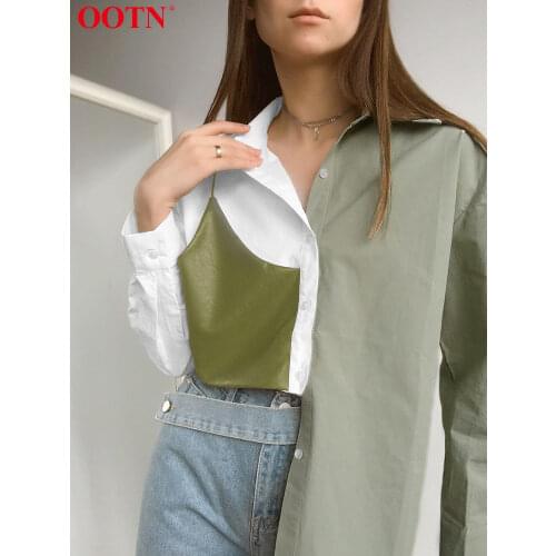 Женские модные рубашки OOTN China At AliExpress