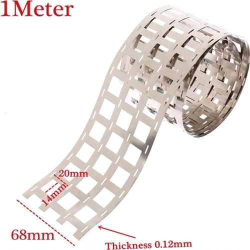 1 Meters Pure Nickel Strip 4P 99.96% High Purity Nickel Belt Lithium Nickel Strip Li-ion Battery Ni Plate For 18650 Spot Welding