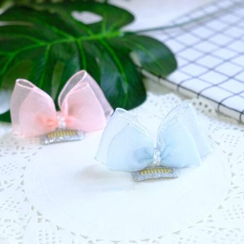 Pet Hair Accessories Crown Hair Hairpins Dogs Bows Hair Clips bb clip pet Teddy jewelry headdress Grooming Pet Supplies