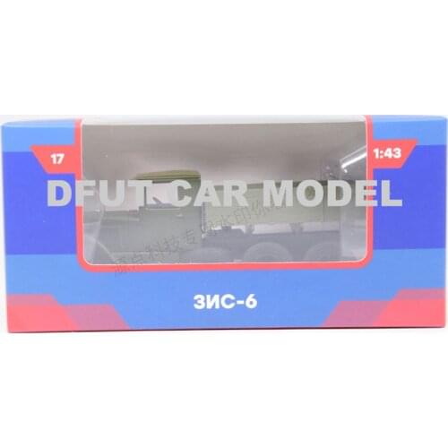 1:43 scale Alloy Toy Vehicles Soviet Union Zis-6 truck Car Model Of Childrens Toy Car Original Authorized Kids Toys