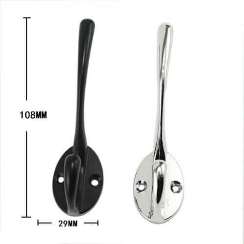 European Vintage Alloy Home Hat Coat Clothes Towel Wall Door Hangers,Modern Furniture Coat Hooks Bathroom Accessories,108mm,1PC