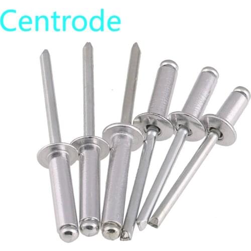 Core-pulling aluminum rivets round head aluminum rivets GB core-pulling rivets rivet specifications wholesale series 20PCS