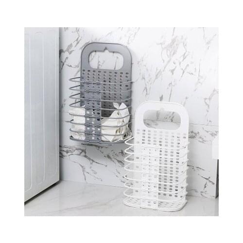 Household collapsible hamper bathroom bathroom clothes clothing storage basket barrel put dirty clothes basket