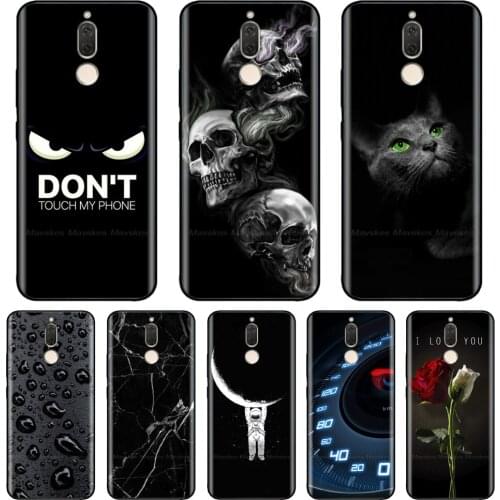 For Huawei Mate 10 Lite Case 5.9" Soft Silicon Tpu Cover for Huawei Nova 2i Phone Back Shells Mate10 Lite Bumper Funda Flower