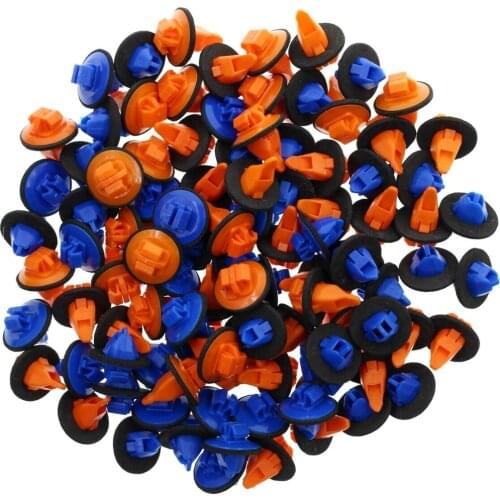 For Toyota Tacoma Sequoia FJ Cruiser 100pcs Fender Flare Retainer Snap Clips 75495-35010 Car Accessories