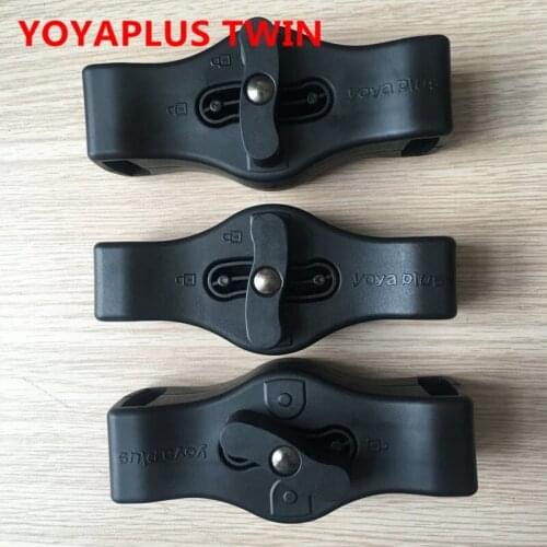 Yoyaplus Stroller Twins Connector Joint Linker 3 Coupler Bush Twins Groove into Twin Groove Double Stroller Accessories