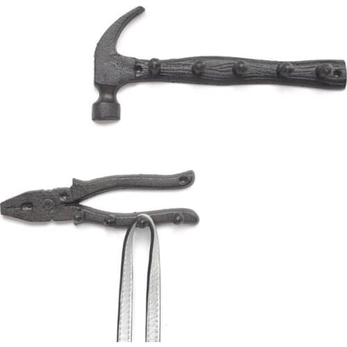 LCH Vintage Style Iron Art Cloth Hook Keys Holder Ancient Door Knob Pull Cloth hook Outdoor Hook Ancient Style Clothes Hook