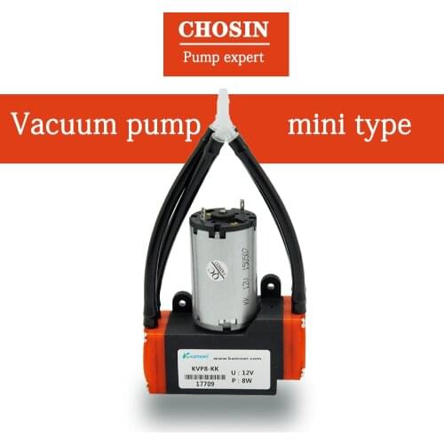 Kamoer KVP8 micro electric diaphragm mini air/vacuum pump with brush motor and double head