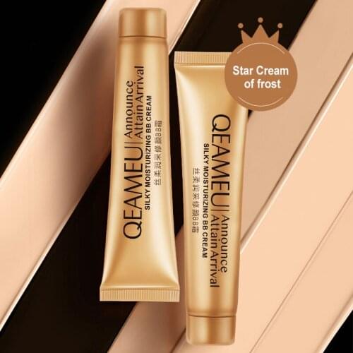 Small Golden Tube Concealer Naturally Lasting Without Makeup Liquid Foundation BB Cream Moist Whitening Foundation Cream TSLM2