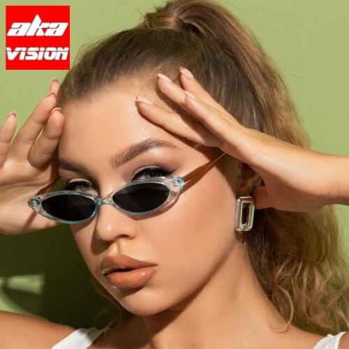 AKA VISION Cat Eye Women Sunglasses Luxury Brand Sun Glasses Women/Men Metal Eyeglasses Women Cateye Gafas De Sol Para Hombre