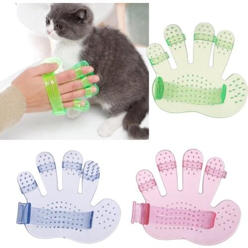 Pet Hair Cat Massage Gloves Remover Dog Comb bath brush Cat Hair Cleaning Brush Comb Dog Grooming Cat Brush Product Accessories
