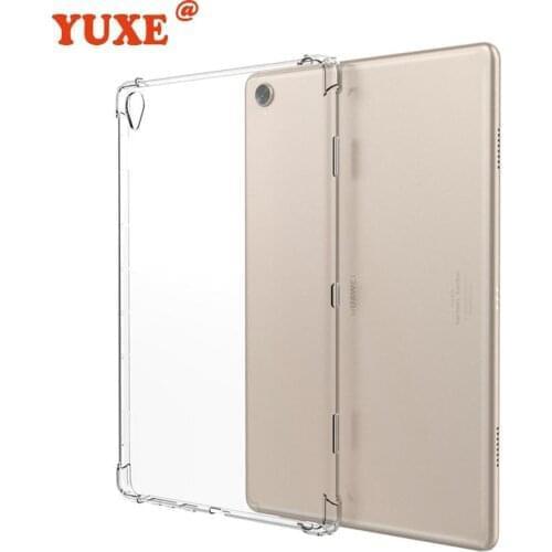 Shockproo Silicon For Huawei Honor Pad V6 KRJ-W09 Tablet Case Transparent Slim Airbag Cover Anti-fall for MatePad 10.4" BAH3-W09